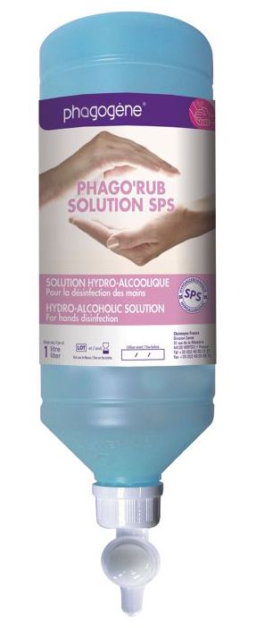 Solution hydroalcoolique hypoallergénique - Phago rub airless
