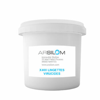 Lingettes virucides en 14476 - seau de 400